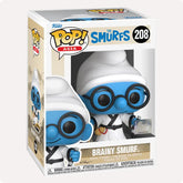 Funko POP Asia The Smurfs Brainy Smurf #208